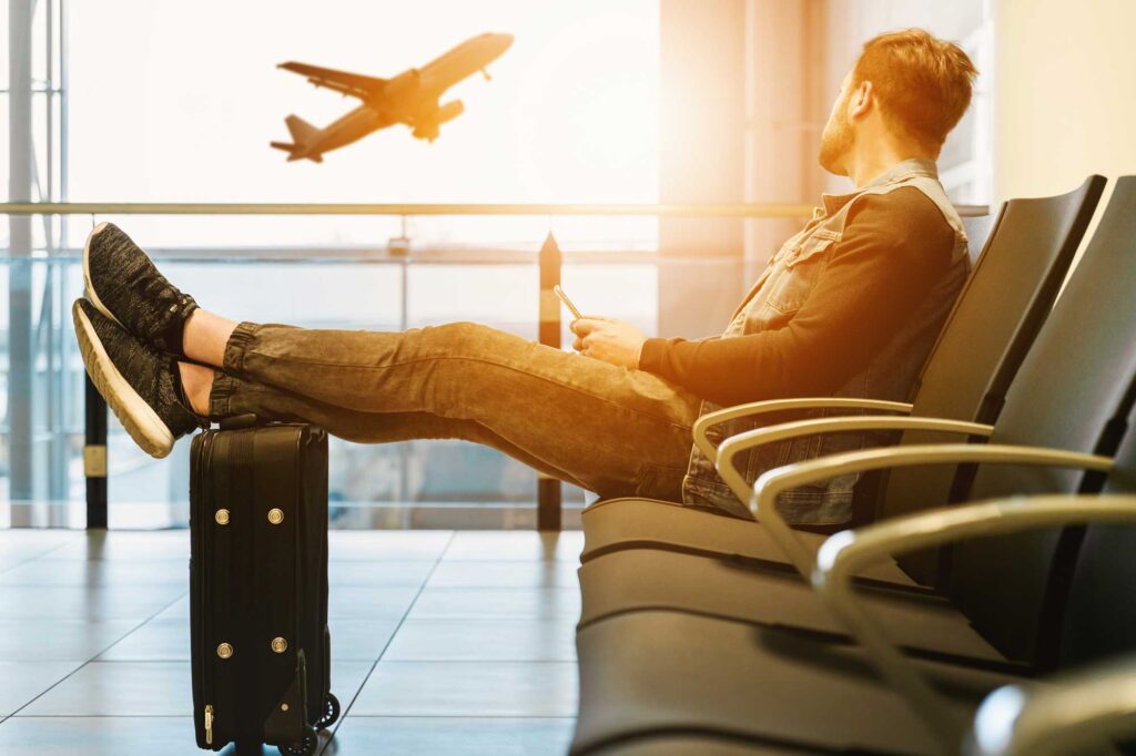 jet in lounge