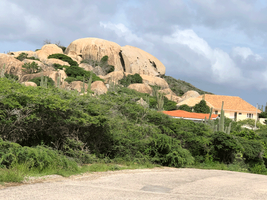 Aruba AYO Rock Formation